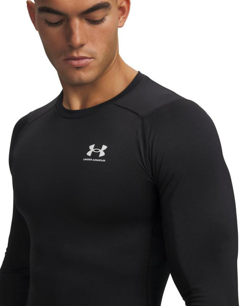 UA HG ARMOUR COMP LS Negru