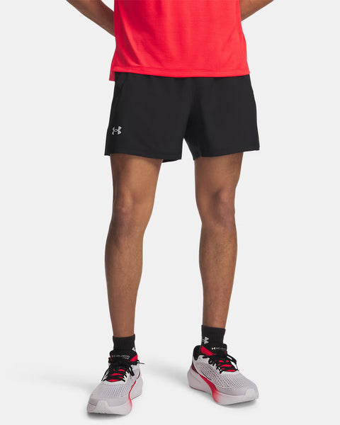 Șort UA Launch 5'' negru