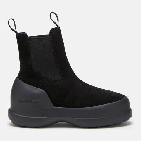 Luna Chelsea Suede Black