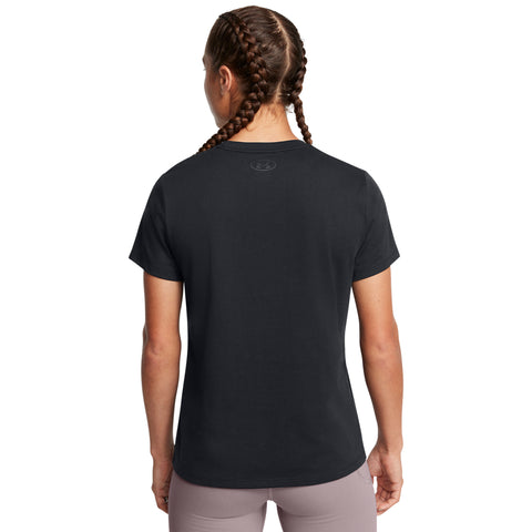 W Simple Branded SS negru