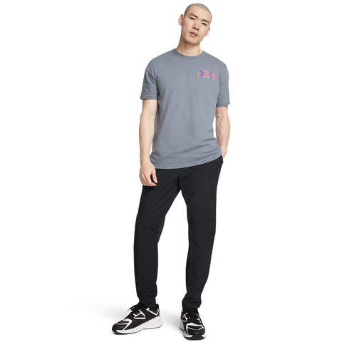 Pantaloni Sportswear Woven cu croială conică, negri
