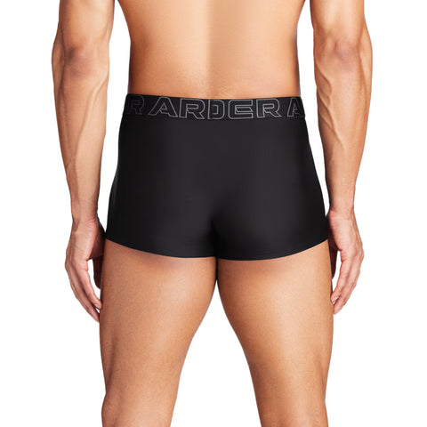 UA Performance Tech Solid 3in 3 pk Negru