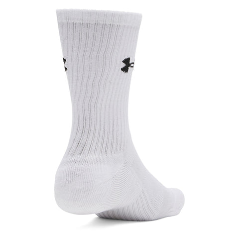 UA Performance Cotton 3P Crw Alb
