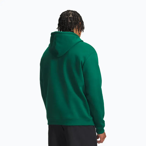 UA Rival Flc Hoodie Campus Ivy | White