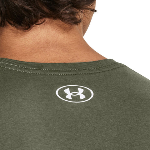 Camo Chest Stripe SS Marine OD Green