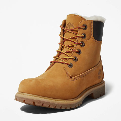 6 Inch Warm Lined Waterproof Boot Wheat