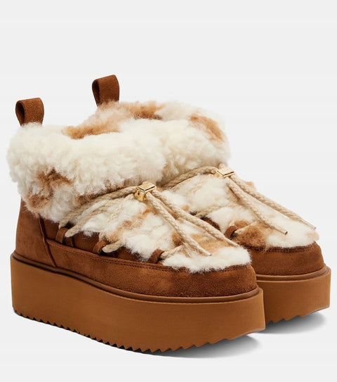 Teddy Platform Ecru