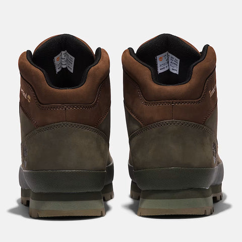Euro Hiker Mid Dark Green | Nubuck