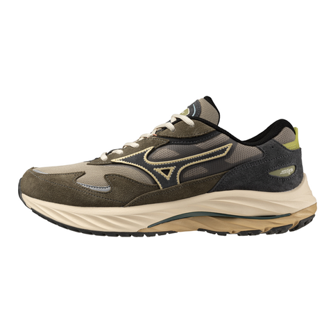 Wave Rider β Vintage Khaki | Black Sand