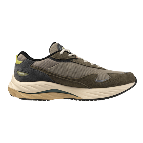Wave Rider β Vintage Khaki | Black Sand