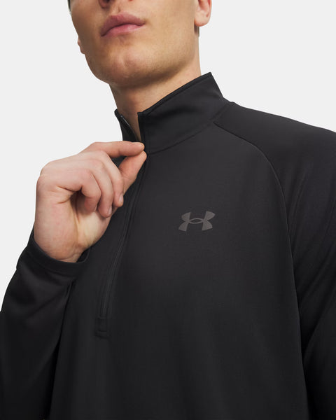 UA Tech 2.0 1/2 Zip Negru | Charcoal