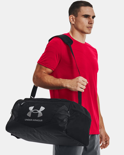 UA Undeniable 5.0 Duffle S Negru | Metallic Silver