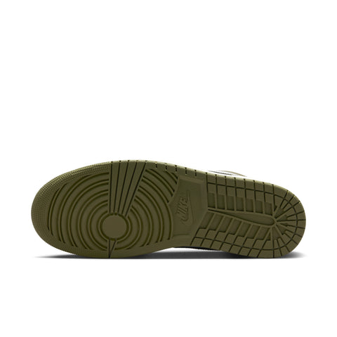 Air Jordan 1 Low Black Toe | Medium Olive