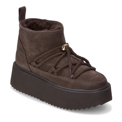 Classic Low Platform Dark Brown