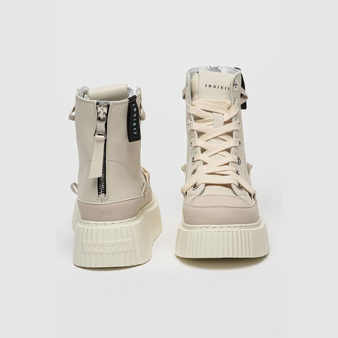 Leather Matilda White