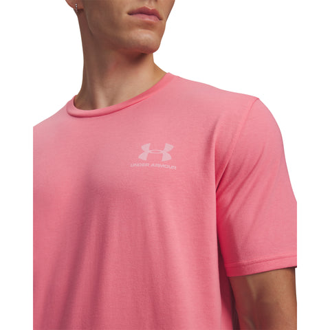 UA M Sportstyle LC SS Bittersweet Pink | Alb