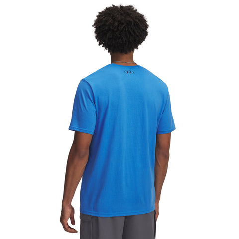 Team Issue Wordmark SS Albastru | Blue Atlantis
