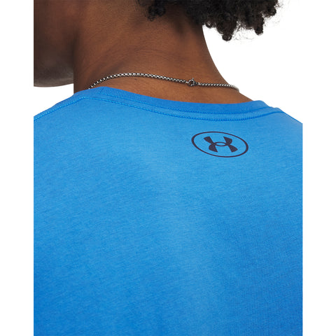 Team Issue Wordmark SS Albastru | Blue Atlantis