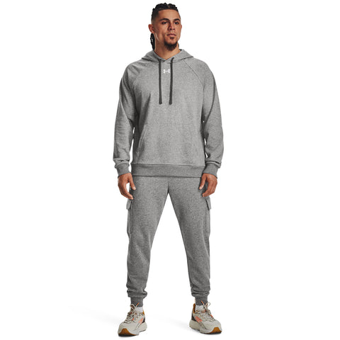 Rival Fleece Hoodie Gri | Castlerock Light Heather
