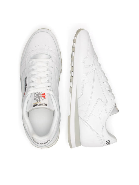 Classic Leather White | Pure Grey
