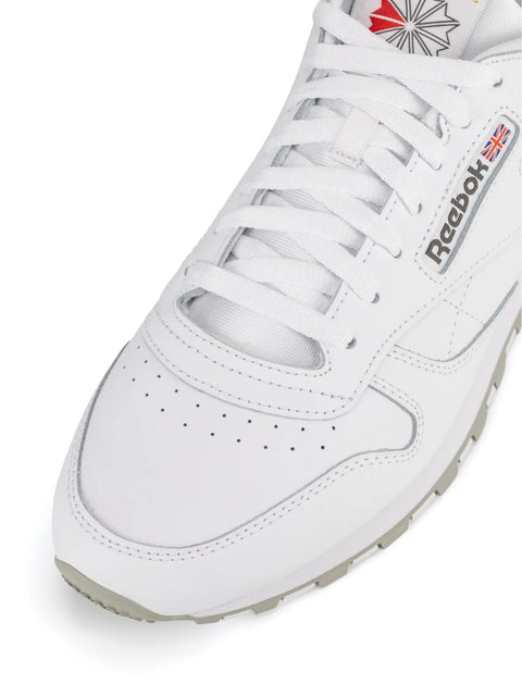 Classic Leather White | Pure Grey