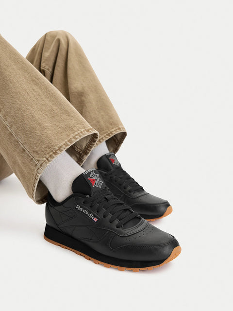 Classic Leather Black | Pure Grey