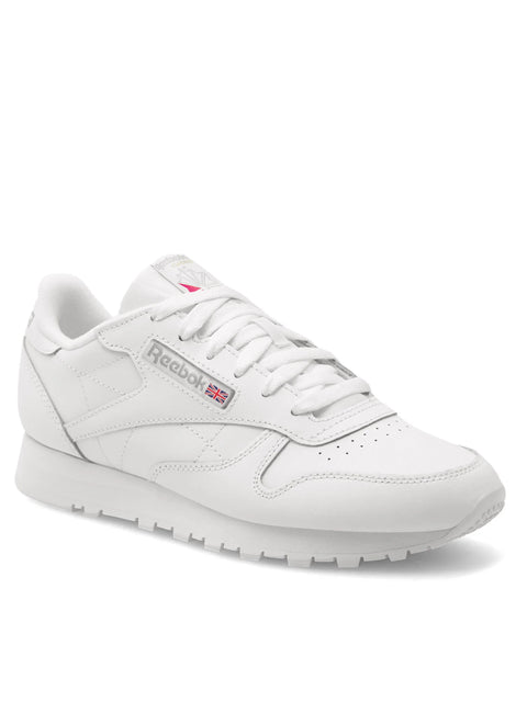 Classic Leather White | Pure Grey