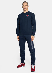 Champion Satin C Logo Cotton Terry Sweatshirt (214189-BS538)