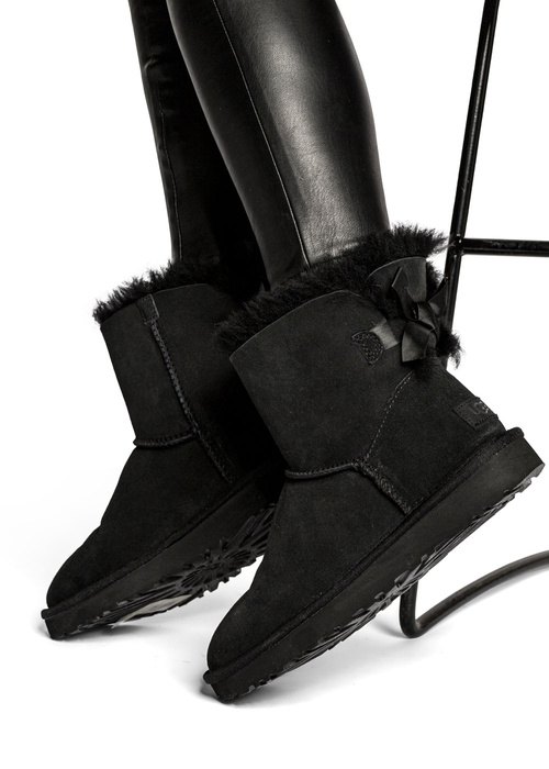 UGG W Mini Bailey Bow II (1016501-BLK)