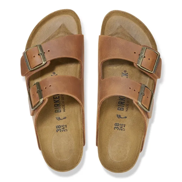 Birkenstock Arizona LEOI Cognac