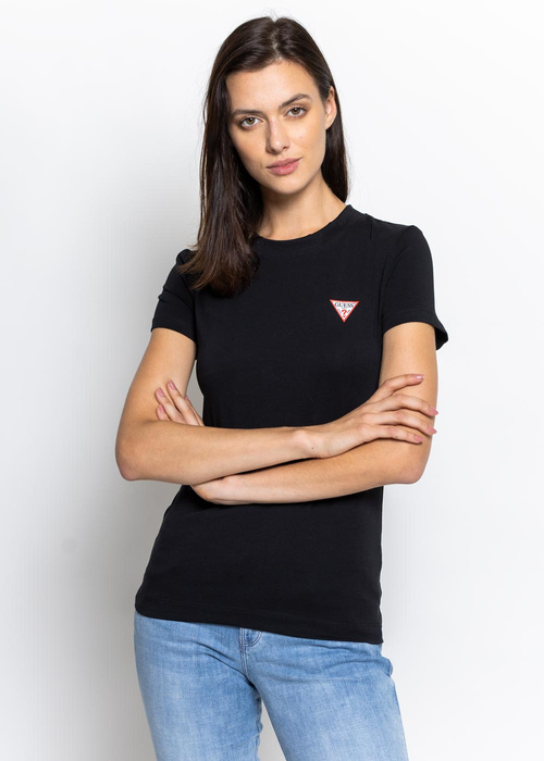Guess Ss Cn Mini Triangle Tee (W1YI0ZJ1311-JBLK)