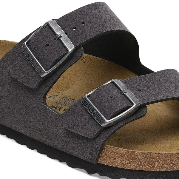 Birkenstock Arizona Birko-Flor Velvet Gray