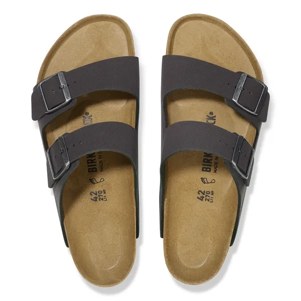 Birkenstock Arizona Birko-Flor Velvet Gray