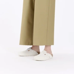 BIRKENSTOCK Boston Soft Footbed Suede Leathe