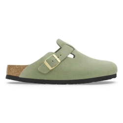 BIRKENSTOCK Boston Soft Footbed Suede Leathe