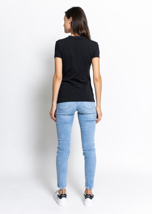 Guess Ss Cn Mini Triangle Tee (W1YI0ZJ1311-JBLK)