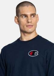 Champion Satin C Logo Cotton Terry Sweatshirt (214189-BS538)