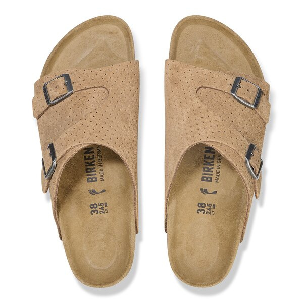BIRKENSTOCK ZÜRICH LEVE DOTTED NEW BEIGE
