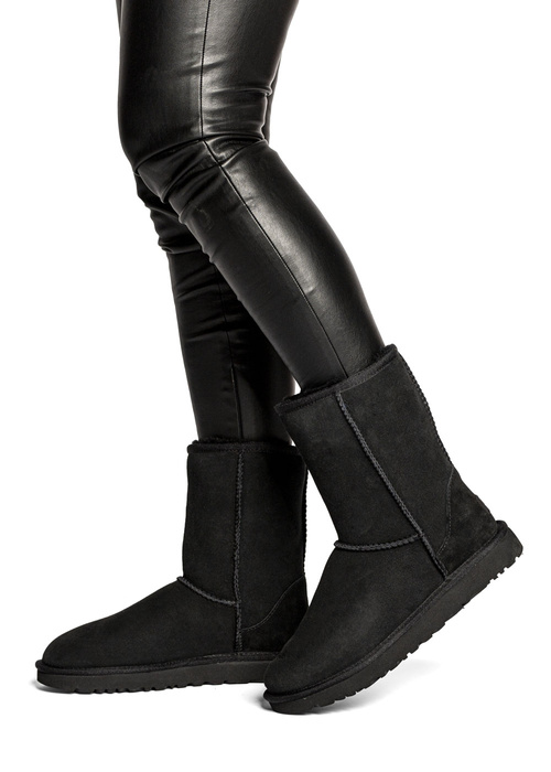 UGG W Classic Mini Short II (1016223-BLK)