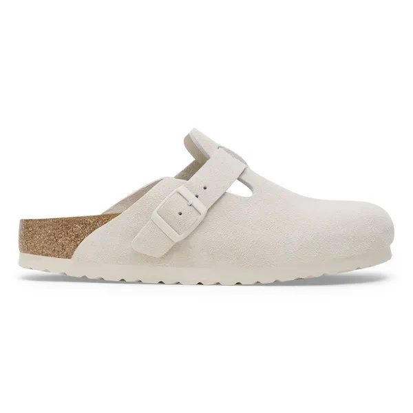 BIRKENSTOCK Boston Soft Footbed Suede Leathe